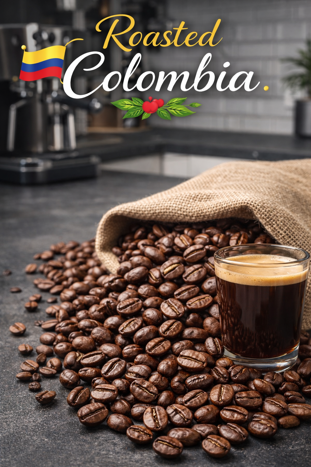 Green2bean from green to perfectly roasted.