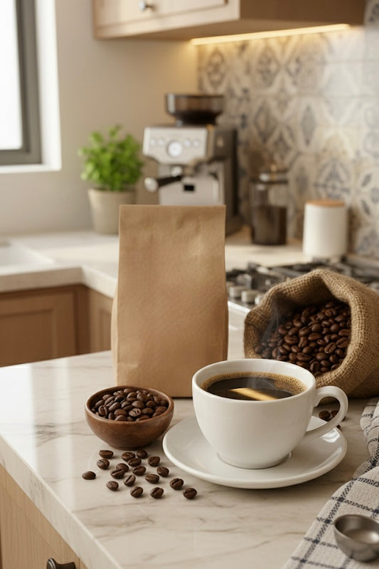 Green2bean from green to perfectly roasted.