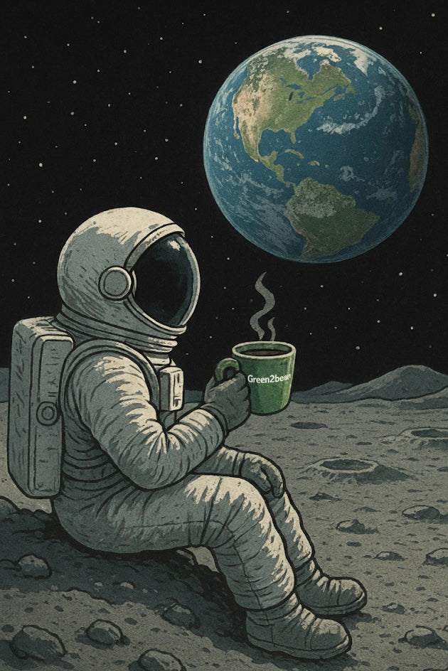 Green2bean from green to perfectly roasted.