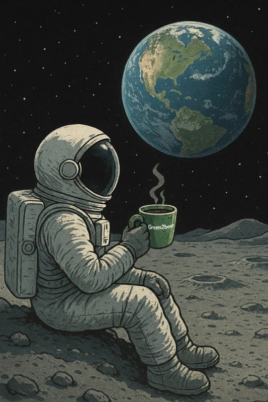 Green2bean from green to perfectly roasted.